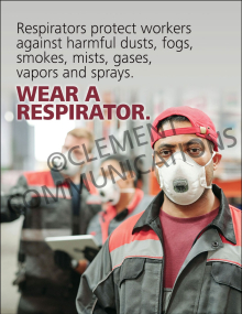 Respirators Protect Workers Poster