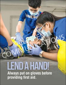 Lend A Hand Poster