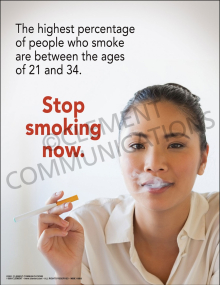 Stop Smoking Now Poster