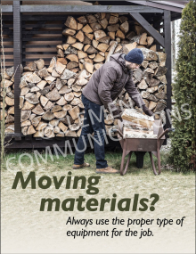 Moving Material Poster