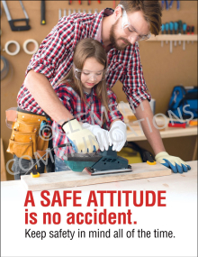A Safe Attitude is No Accident Poster