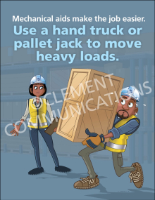 Use An Hand Truck Poster