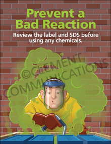 Prevent a Bad Reaction Poster
