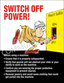 Switch Off Power Poster