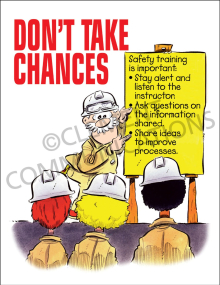 Don't Take Chances Poster