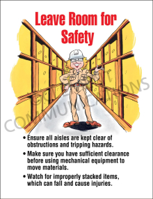 Leave Room for Safety Poster