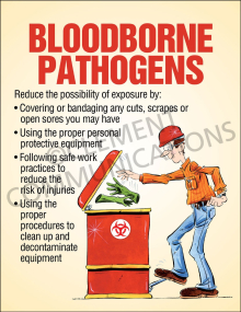 Bloodborne Pathogens-Reduce Exposure Poster