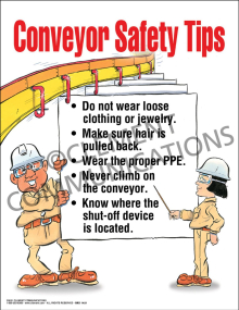 Conveyor Safety Tips Poster