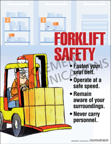 Forklift Safety Poster