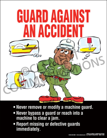 Guard Against an Accident Poster
