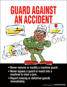 Guard Against an Accident Poster