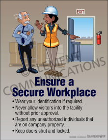 Ensure a Secure Workplace Poster