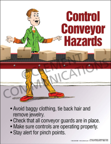 Control Conveyor Hazards Poster