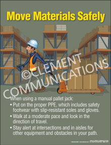 Move Materials Safely Poster