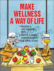 Make Wellness a Way of Life Poster