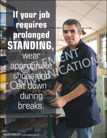 Ergonomics - Prolonged Standing Poster