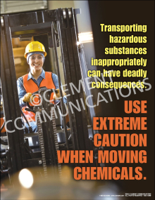 Moving Chemicals Poster