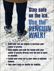 Winter Hazards - Penguin Walk - Poster