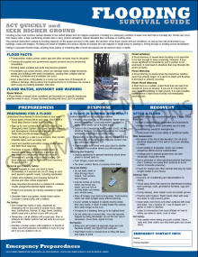 Emergency Preparedness Poster: Flooding Survival Guide