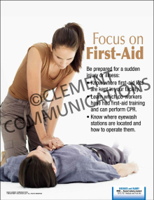 Focus on First Aid Poster