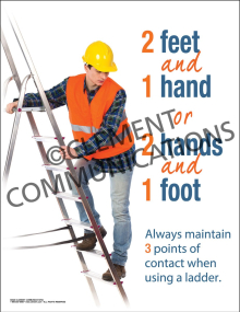 Three Points of Contact Poster