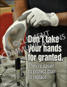 Don't Take Your Hands for Granted Poster