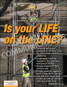 Is Your Life on the Line Poster