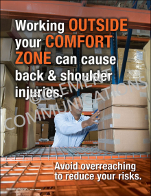 Working Outside Your Comfort Zone Poster