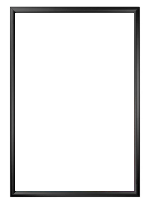 23.75" x 30.75" Black Snapframe with Acrylic Cover