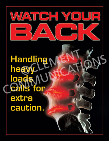 Back Safety – Spine – Poster