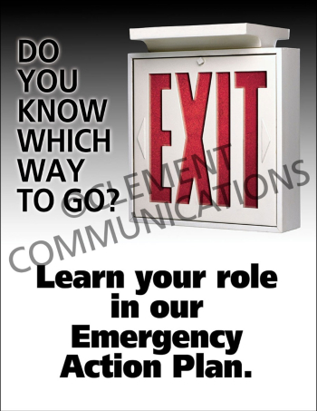 Emergency Preparedness – Learn Your Role –  Posters