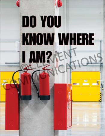 Fire Safety - Extinguisher Posters