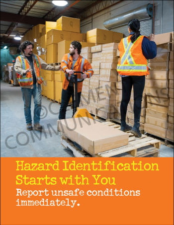 Hazard Identification - Starts With You - Posters