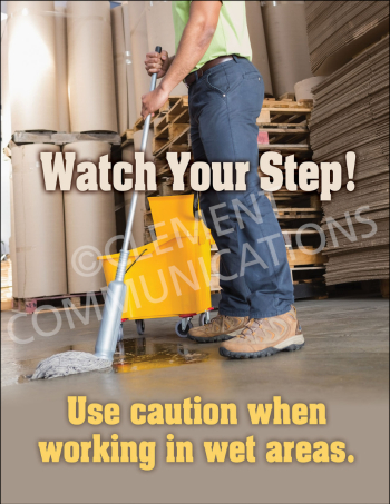 Slips, Trips, Falls - Watch Your Step - Posters
