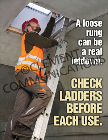 Ladder Safety - Top Step - Safety Pocket Guide with Scratch-Off Quiz Card