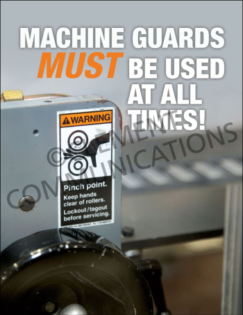 Machine Guards – Don't Remove – Poster