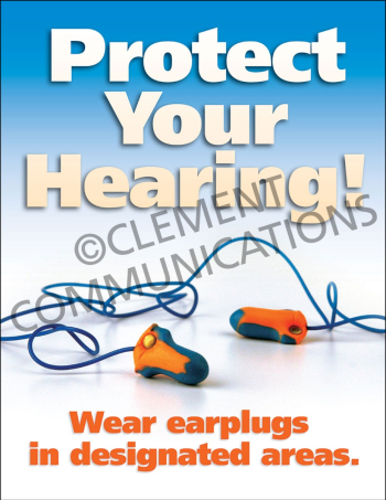 Hearing Protection - Earplugs - Posters
