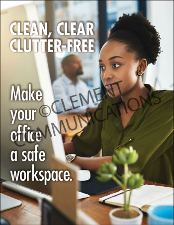 Office Safety - Clean - Posters