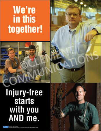 Injury Free Culture – We’re In This Together Posters