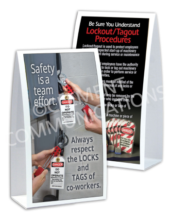 Lockout/Tagout - Respect - Safety Pocket Guide with Quiz Card