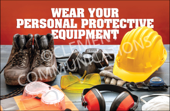 Wearing PPE reduces the risk of severe injury from common workplace hazards.