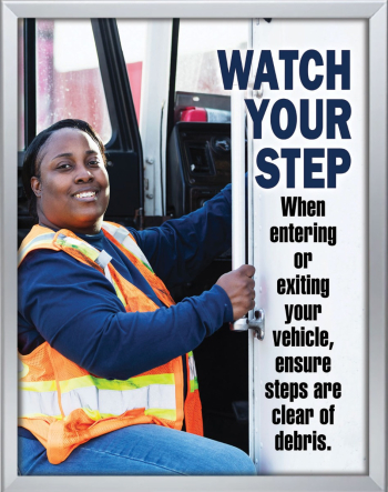 With your Fleet Industry Poster Subscription, every week we'll send a new, important message on driving safely and improving safe driving habits without criticizing, demanding or pointing fingers.