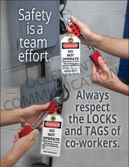 Lockout/Tagout - Respect - Posters