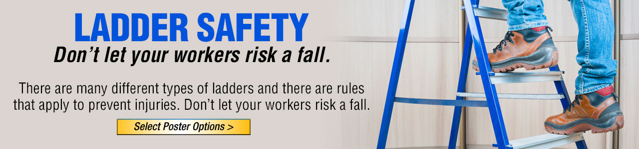 Posters, Ladder Safety