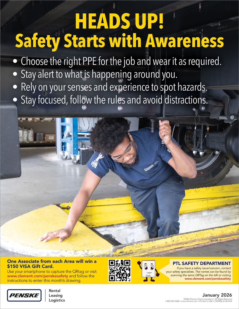 Heads Up! Safety Starts with Awareness