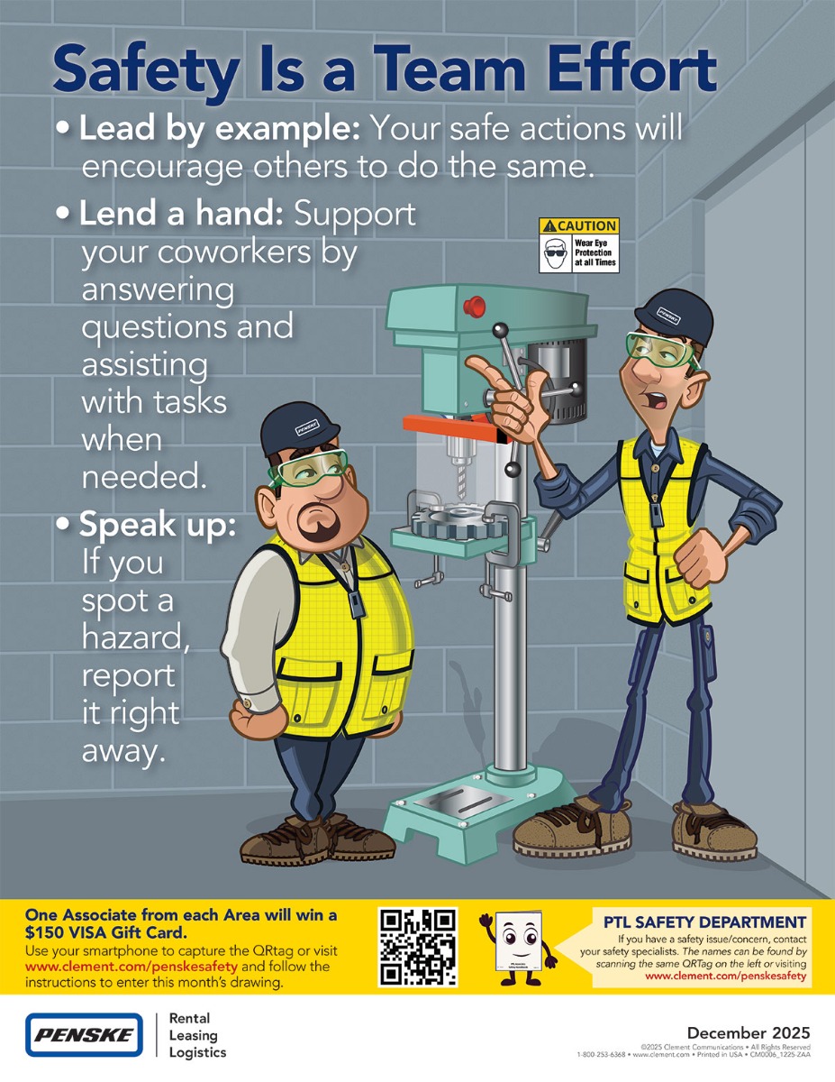 Safety is a Team Effort