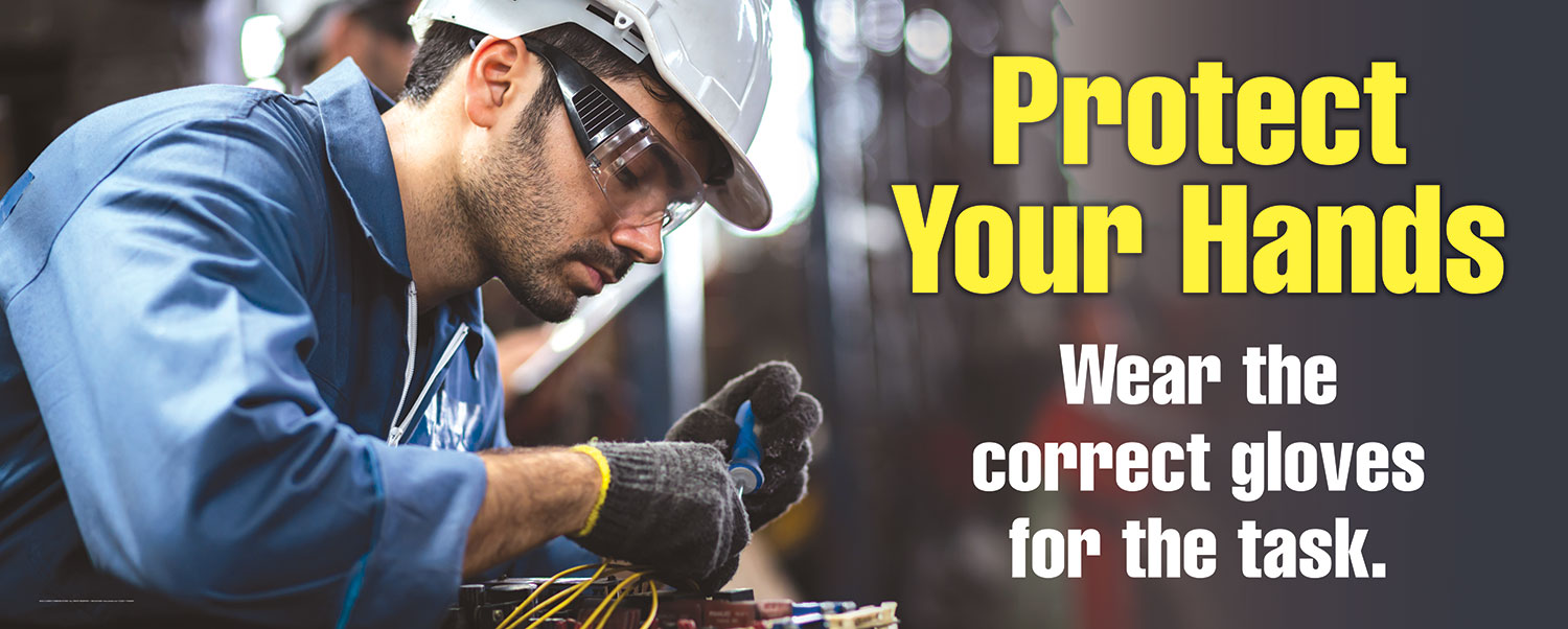 PPE - Hand Protection, Banner