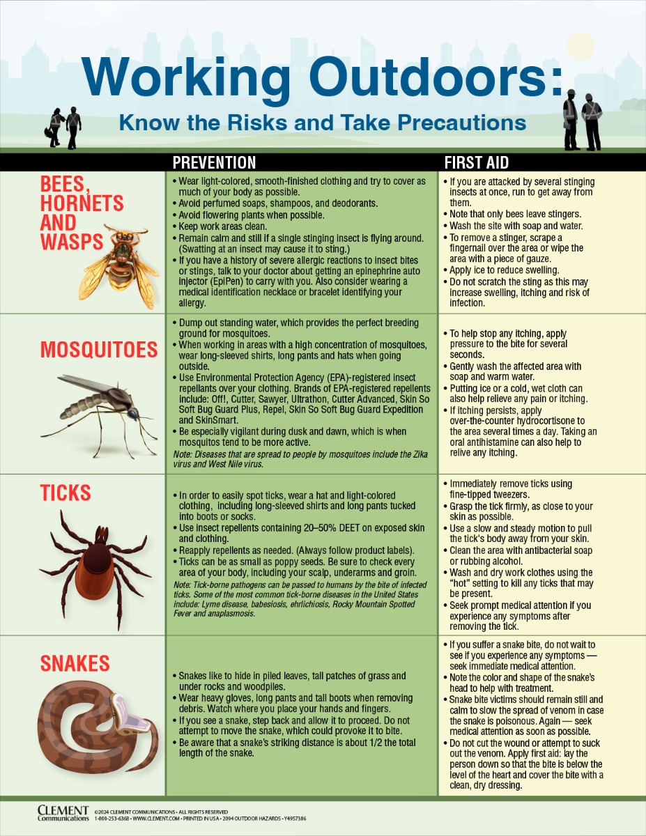 Working Outdoors, Poster