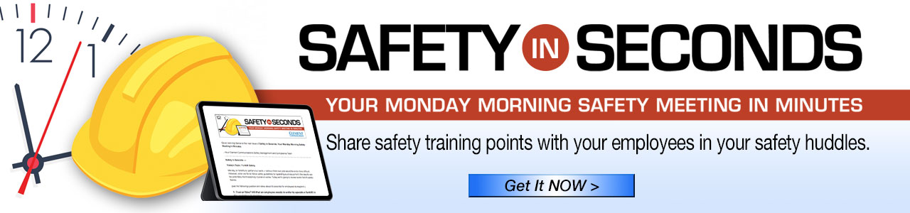 Safety in Seconds, Training
